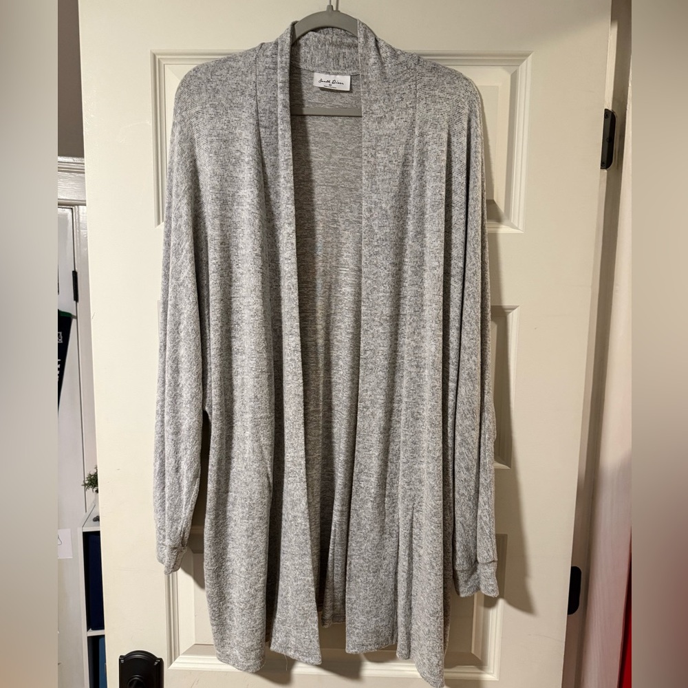 Plush cardigan